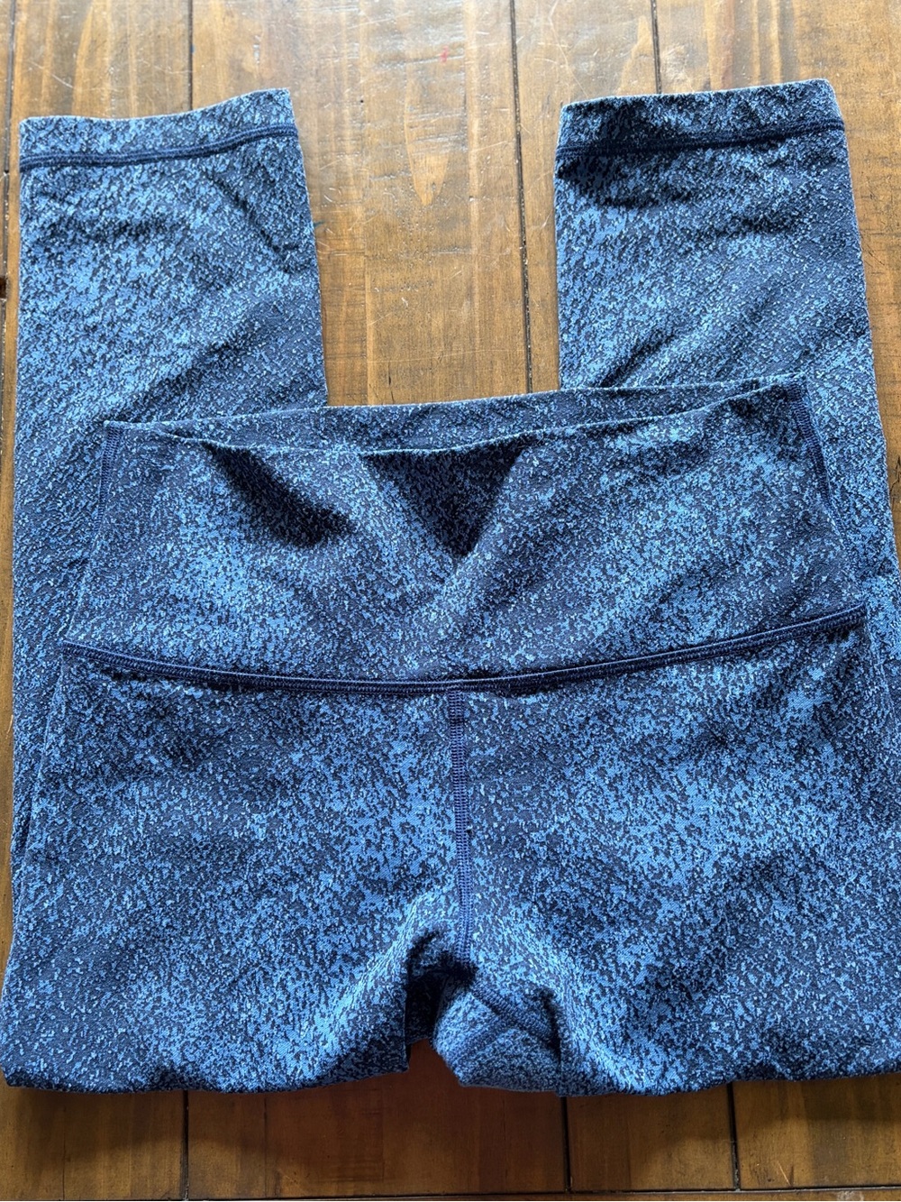 lululemon athletica Women’s Blue Space-Dye Leggings